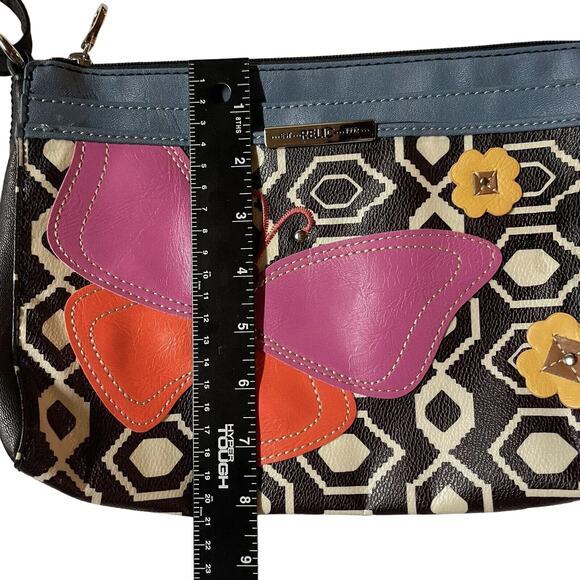Relic Crossbody Bag Butterfly Floral Purse Geometric Imperfect - Picture 11 of 12